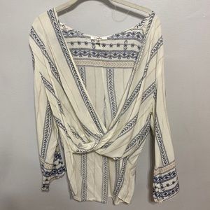 LF Drape Front Top